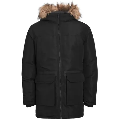 Wasserabweisende Parka mit Vielen Taschen , Herren, Größe: XL - jack & jones - Modalova