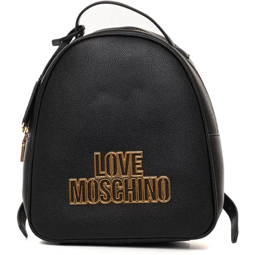 Backpacks, female, , Size: ONE SIZE Stylish Backpack with Adjustable Straps - Love Moschino - Modalova