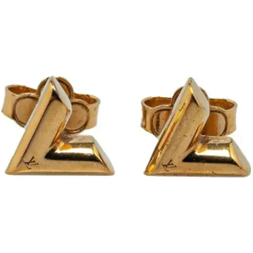 Pre-owned Jewellery, female, , Size: ONE SIZE Pre-owned Metal earrings - Louis Vuitton Vintage - Modalova