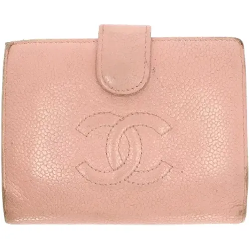 Pre-owned Leather wallets , female, Sizes: ONE SIZE - Chanel Vintage - Modalova