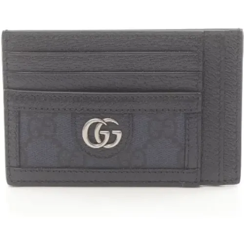 Pre-owned Wallets, male, , Size: ONE SIZE Pre-owned Canvas wallets - Gucci Vintage - Modalova