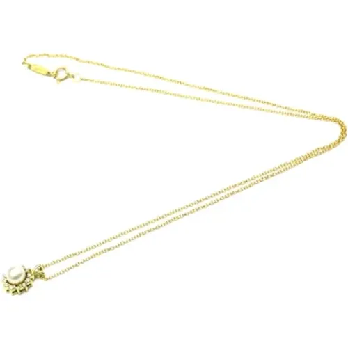 Pre-owned Jewellery, female, , Size: ONE SIZE Pre-owned Gold necklaces - Tiffany & Co. Pre-owned - Modalova