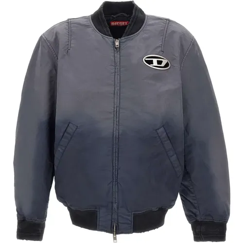 Jackets Grey , male, Sizes: L, S, M - Diesel - Modalova