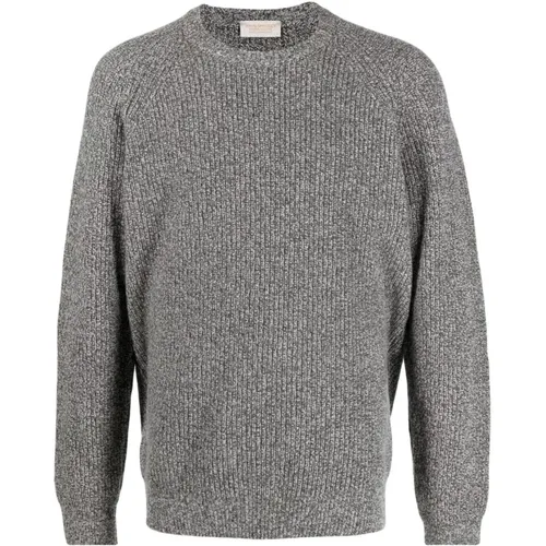 Luxuriöser Grauer Cashmere-Pullover , Herren, Größe: XL - John Smedley - Modalova