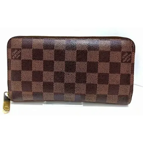 Pre-owned Canvas wallets , female, Sizes: ONE SIZE - Louis Vuitton Vintage - Modalova