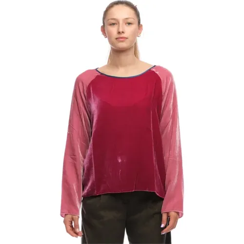 T-Shirt e Polo Kanpur Rosa , female, Sizes: S - Pierre-Louis Mascia - Modalova