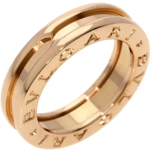 Pre-owned Jewellery, female, , Size: ONE SIZE Pre-owned Rose Gold rings - Bvlgari Vintage - Modalova