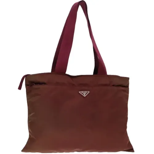 Pre-owned Tote Bags, female, , Size: ONE SIZE Pre-owned Fabric prada-bags - Prada Vintage - Modalova