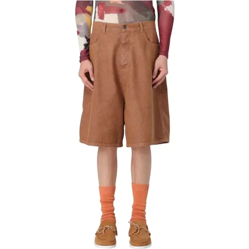 Casual Shorts, male, , Size: W32 Casual Denim Shorts - JW Anderson - Modalova