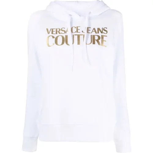 Hoodies , Damen, Größe: XS - Versace Jeans Couture - Modalova