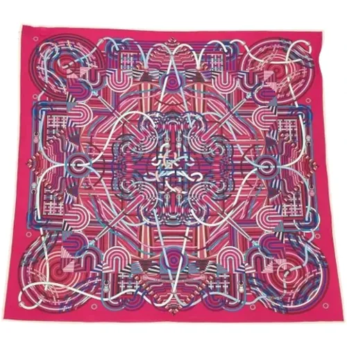 Pre-owned Scarves, female, , Size: ONE SIZE Pre-owned Silk scarves - Hermès Vintage - Modalova