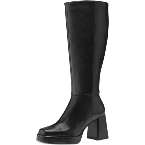 Silver Boots , female, Sizes: 5 UK, 4 UK, 7 UK, 8 UK, 6 UK - tamaris - Modalova