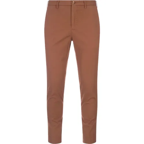 Stretch Cotton Tight-Fit Trousers , male, Sizes: 3XL, 2XL, M, 4XL, L, XL - Incotex - Modalova