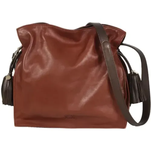 Pre-owned Cross Body Bags, female, , Size: ONE SIZE Pre-owned Leather shoulder-bags - Loewe Pre-owned - Modalova