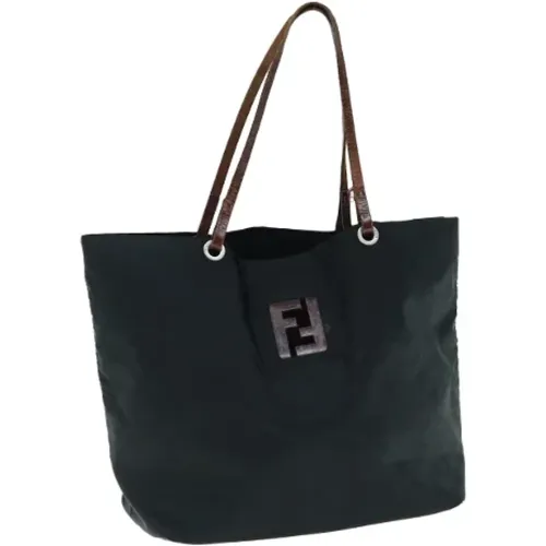 Pre-owned Tote Bags, female, , Size: ONE SIZE Pre-owned Nylon fendi-bags - Fendi Vintage - Modalova