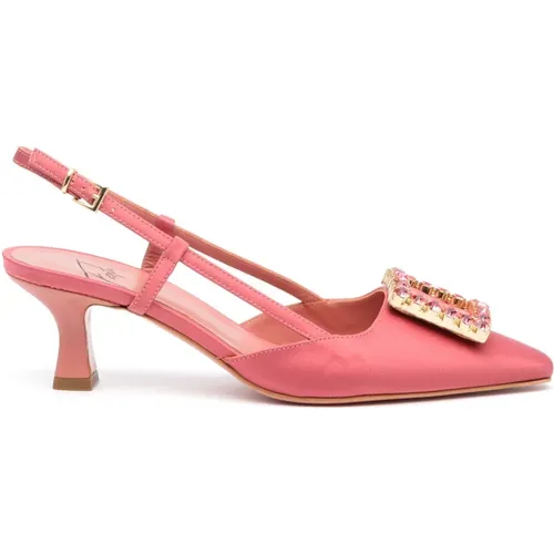 Womens Shoes Sandals Rosa Aw23 , female, Sizes: 4 UK, 3 UK, 3 1/2 UK - Roberto Festa - Modalova