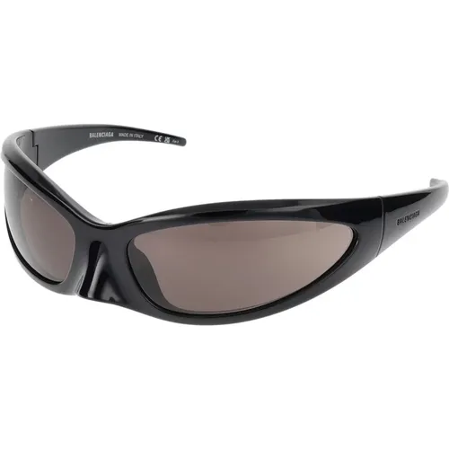 Stylische Sonnenbrille BB0251S,Sunglasses,Schwarz/Graue Sonnenbrille - Balenciaga - Modalova
