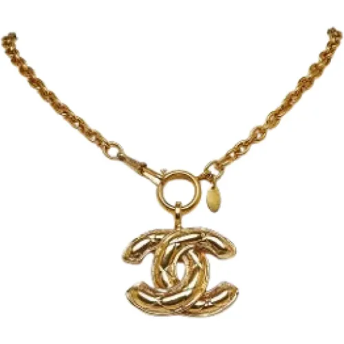 Pre-owned Gold chanel-jewelry , female, Sizes: ONE SIZE - Chanel Vintage - Modalova