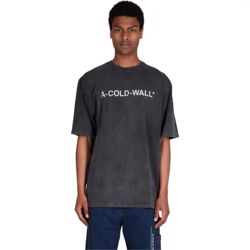 Cotton Jersey Regular Fit T-Shirt , male, Sizes: L, XL, M - A-Cold-Wall - Modalova