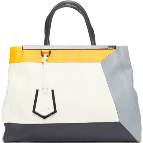 Pre-owned Tote Bags, female, , Size: ONE SIZE Pre-owned Leather totes - Fendi Vintage - Modalova