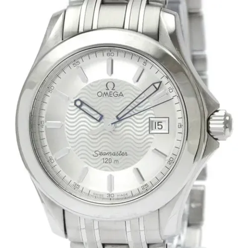 Pre-owned Watches, male, , Size: ONE SIZE Pre-owned Stainless Steel watches - Omega Vintage - Modalova