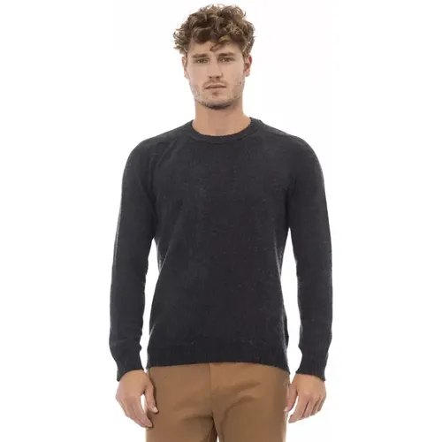 Crewneck Sweater , male, Sizes: L, XL - Alpha Studio - Modalova