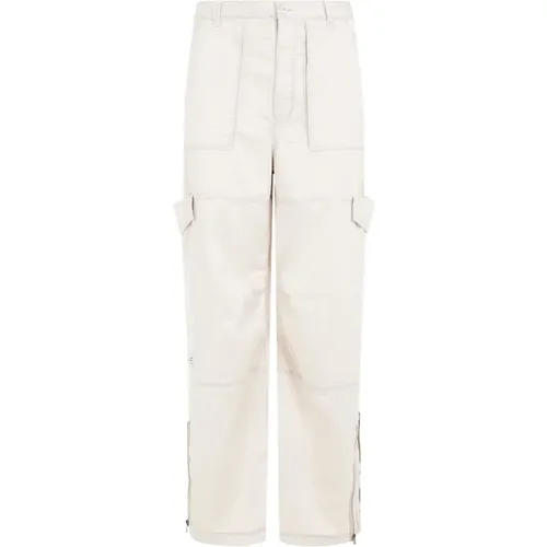 Wide Leg Tech Fabric Pants , Herren, Größe: L - Acne Studios - Modalova