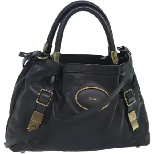 Pre-owned Tote Bags, female, , Size: ONE SIZE Pre-owned Leather handbags - Chloé Pre-owned - Modalova