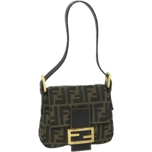 Pre-owned Canvas fendi-bags , female, Sizes: ONE SIZE - Fendi Vintage - Modalova