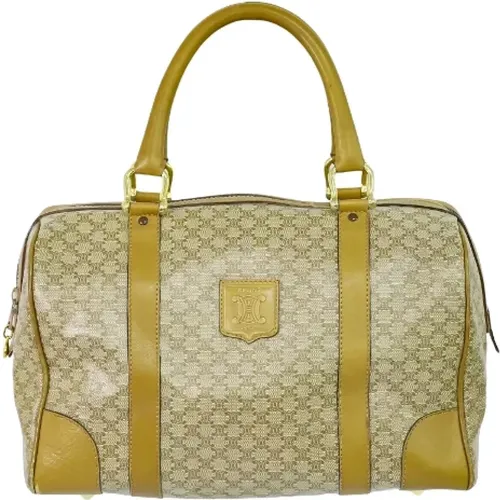 Pre-owned Weekend Bags, female, , Size: ONE SIZE Pre-owned Canvas celine-bags - Celine Vintage - Modalova