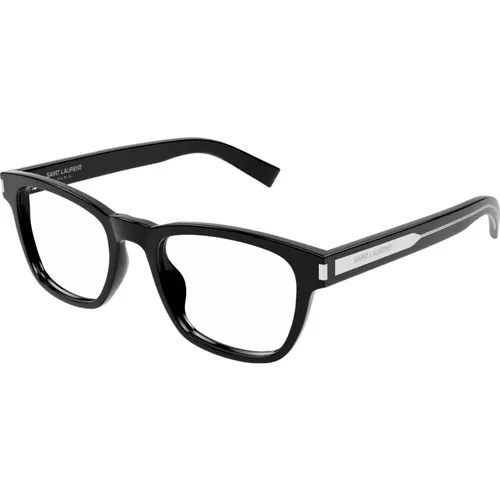 Modebrille SL 664 Schwarz,Designer Brille SL 664 Schwarz - Saint Laurent - Modalova