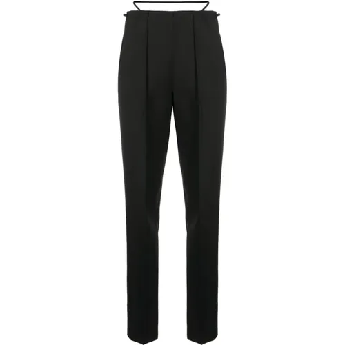 Side Strap Tailored Trousers , female, Sizes: M, S, XS - Nensi Dojaka - Modalova