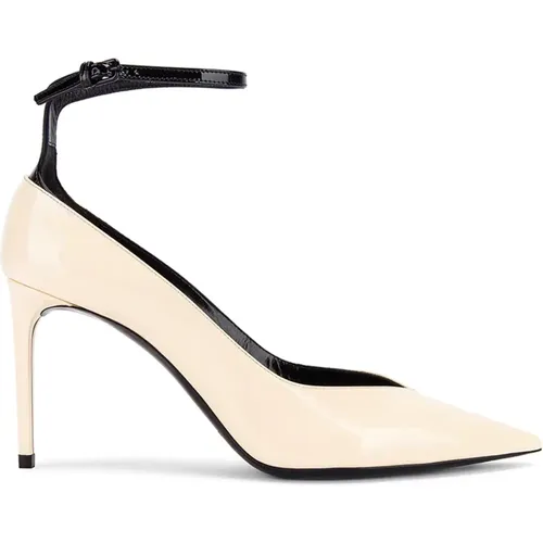 Patent Leather Pumps Ss22 , female, Sizes: 1 UK, 5 UK - Saint Laurent - Modalova