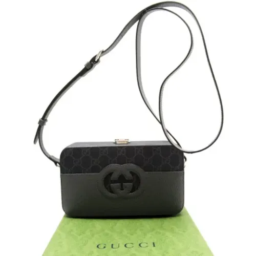 Pre-owned Cross Body Bags, male, , Size: ONE SIZE Pre-owned Leather gucci-bags - Gucci Vintage - Modalova