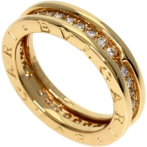 Pre-owned Gold rings , female, Sizes: ONE SIZE - Bvlgari Vintage - Modalova