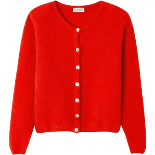 Roter Vito Pullover Vitow Modell , Damen, Größe: L - American vintage - Modalova