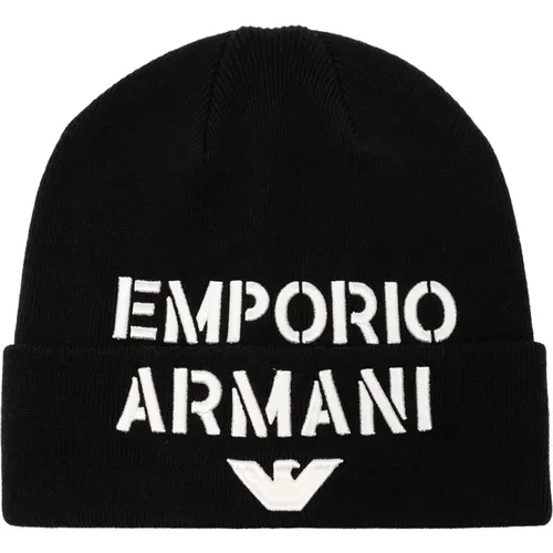 Beanie mit Logo Emporio Armani - Emporio Armani - Modalova