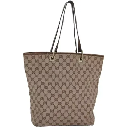 Pre-owned Canvas totes , female, Sizes: ONE SIZE - Gucci Vintage - Modalova