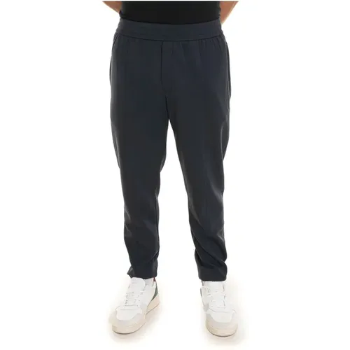 Sweatpants, male, , Size: 3XL Slim Fit Casual Trouser - Emporio Armani - Modalova