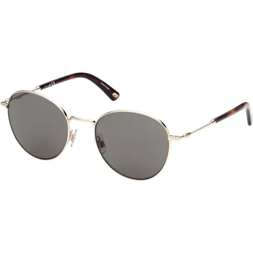 Gold/Grey Sonnenbrillen , unisex, Größe: 53 MM - WEB Eyewear - Modalova