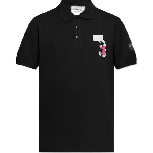 Polo Shirts, male, , Size: XL x Looney Tunes - Iceberg - Modalova