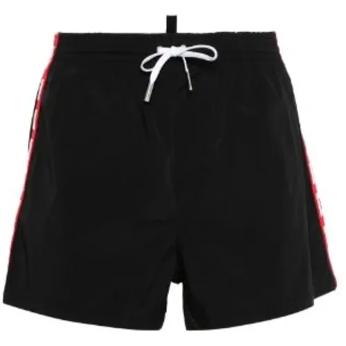 Logo Badehose , Herren, Größe: M - Dsquared2 - Modalova