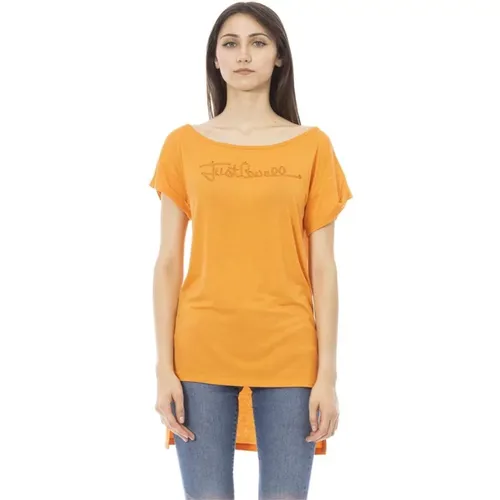 T-Shirts , Damen, Größe: L - Just Cavalli - Modalova