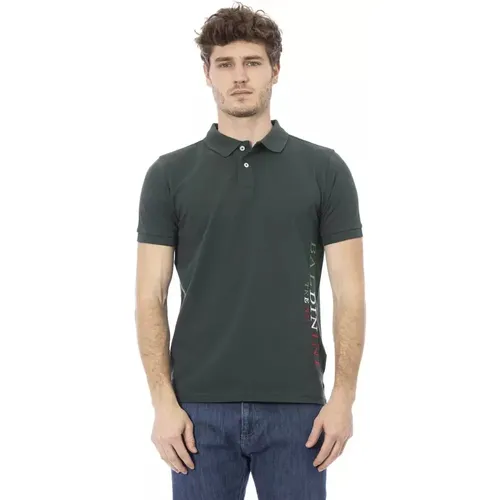 Trendy Polo Shirt with Embroidery , male, Sizes: 4XL, S, XL, 3XL, M, L, 2XL - Baldinini - Modalova