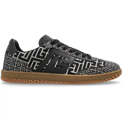 Sneakers, male, , Size: 7 US Swan sneakers - Balmain - Modalova