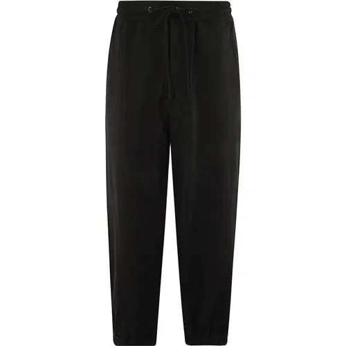 Sweatpants, male, , Size: S Sporty Elastic Waist Drawstring Trousers - Junya Watanabe - Modalova