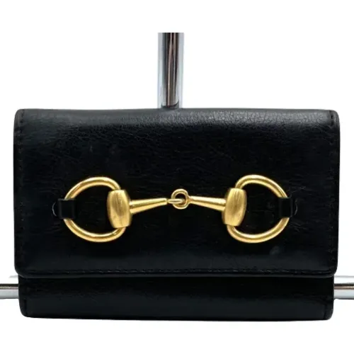 Pre-owned Accessories, unisex, , Size: ONE SIZE Pre-owned Leather wallets - Gucci Vintage - Modalova