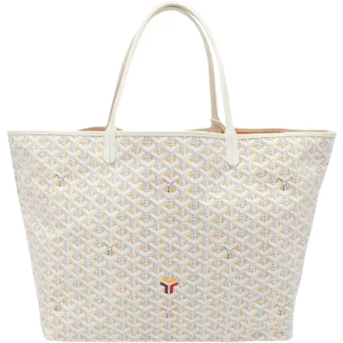 Pre-owned Tote Bags, female, , Size: ONE SIZE Pre-owned Leather totes - Goyard Vintage - Modalova