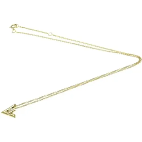 Pre-owned Jewellery, female, , Size: ONE SIZE Pre-owned Gold necklaces - Louis Vuitton Vintage - Modalova