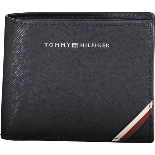 Wallets & Cardholders, male, , Size: ONE SIZE Men's Wallet with Contrast Details - Tommy Hilfiger - Modalova